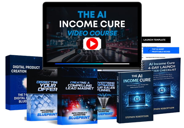 Get the AI Income Cure and Generate a Fultime Income Online Using AI